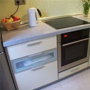 фасад кухни из ДСП, отделка ДСП плит
