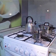 ретро кухня с пленочным фасадом